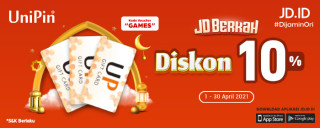 JD Berkah bareng JD.ID & UniPin